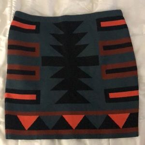 Rachel Roy Tribal Skirt